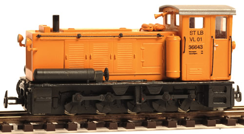 Ferro Train 200-501 - Austrian StLB VL01 ex HF 200 D Diesel loco, orange